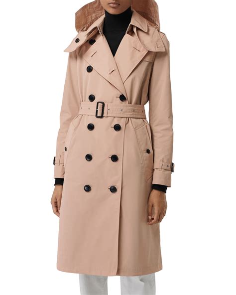 burberry detachable hood taffeta trench coat review|longest Burberry trench coat.